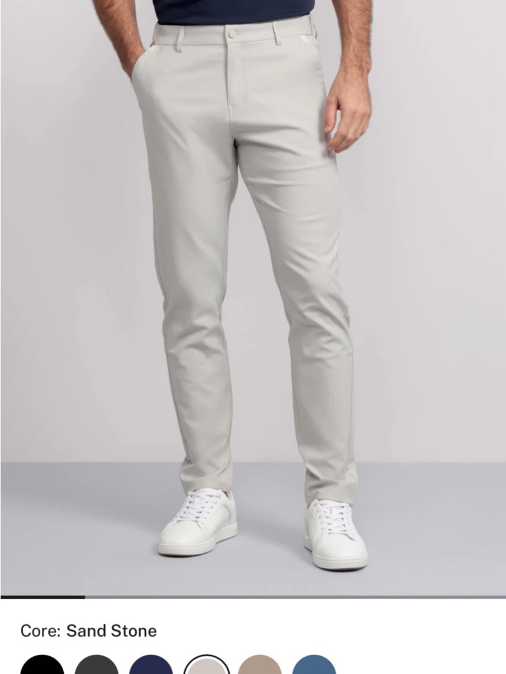 Men's Sandstone Chinos - Slim Tapered Fit